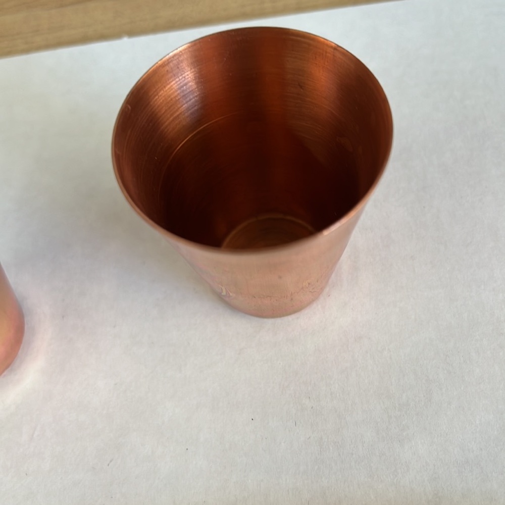 Copper Shot glasses - Picture 3 of 6